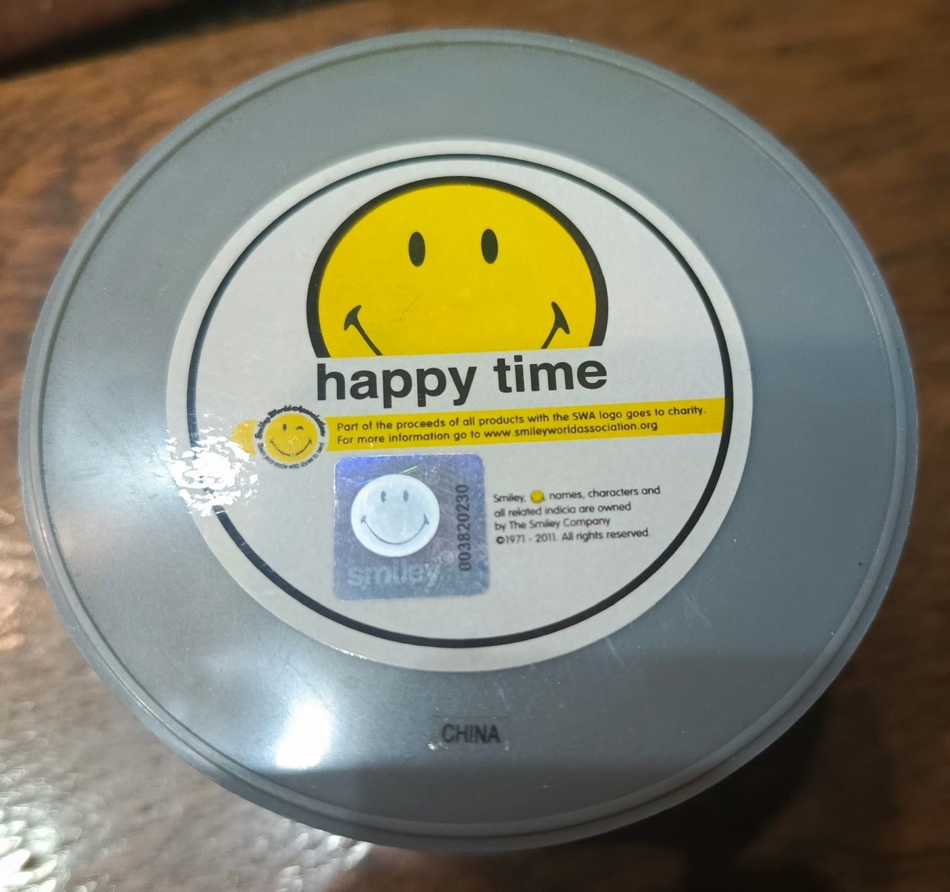 Okazja! Zegarek Smiley Happy Time WGS-CBRGV01 50M z piłeczką antystres