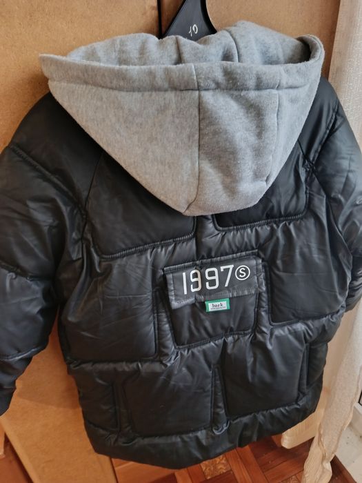 Зимова курточка пуховик 128-134