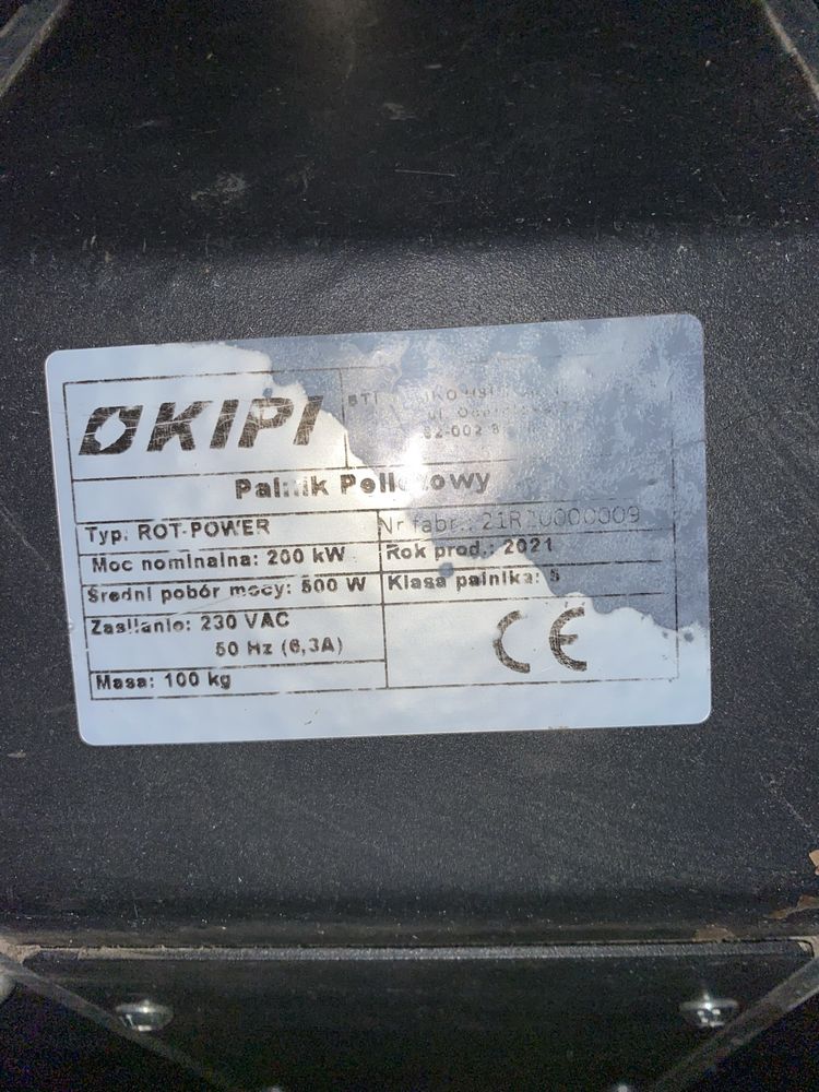 Palnik na pellet 200 kW ROT Kipi Sterow ecoMAX 920