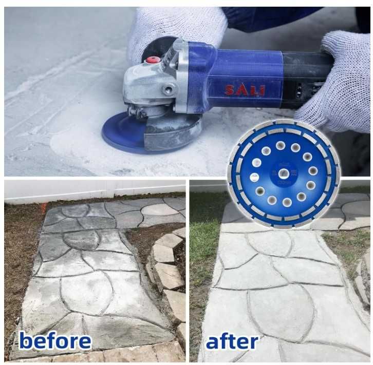 Diamentowa tarcza do szlifowania betonu 230mm x 22.2mm SALI