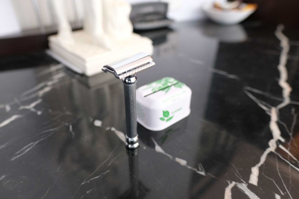 Т-подібний станок для гоління Merkur Solingen 47C + подарунок