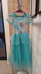 Sukienka przebranie ELSA Frozen z trenem 110-120