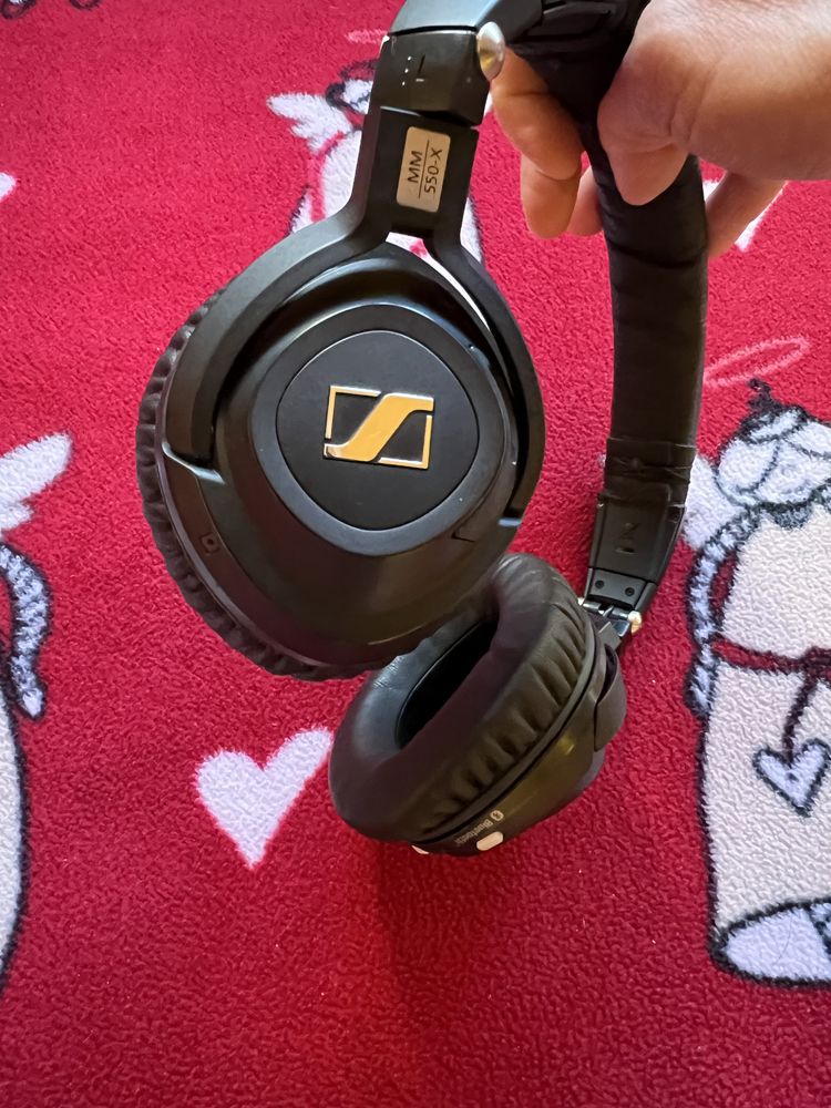 słuchawki bezprzewodowe sennheiser mm 550-x travel biały kruk