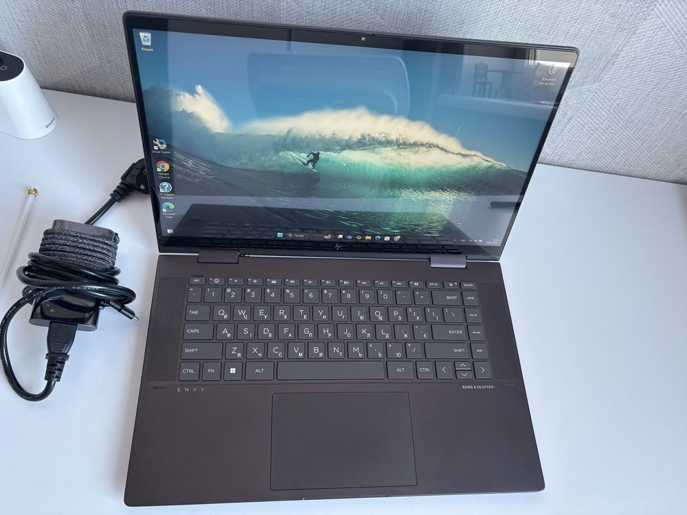 Ноутбук сенсор 2 в 1 hp envy x360 15 ips 4.2 GHz ddr4-4266 ssd B&O