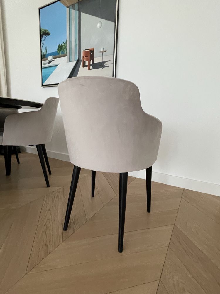 Almi Decor komplet stół i 6 krzesel w stanie idealnym