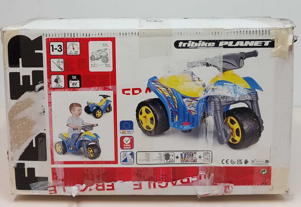 Quad Feber Tribike Planet elektryczny jeździk motor