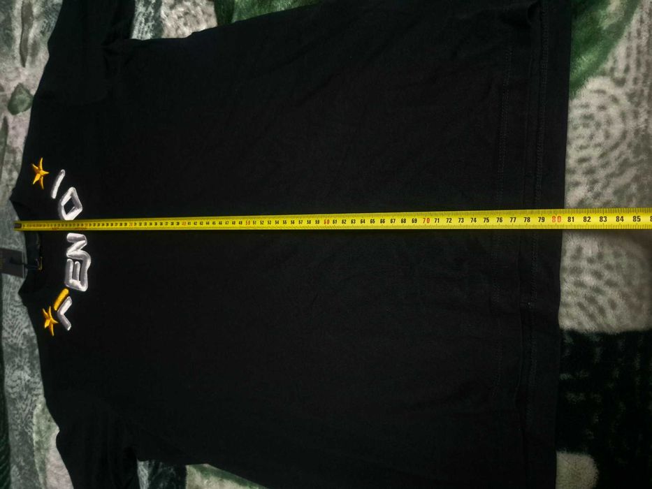 Nowa modna koszulka tshirt czarna ROMA FENDI okazja tanio MODA XL