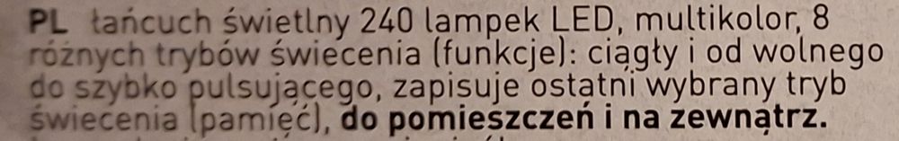 Świąteczna siatka kurtyna świetlna LED do wewnątrz i na zewnątrz