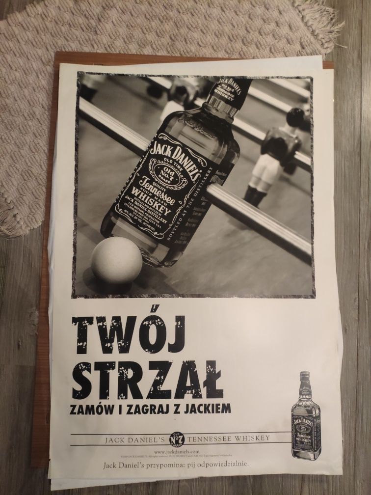 Plakat Jack Daniels bardzo duży
