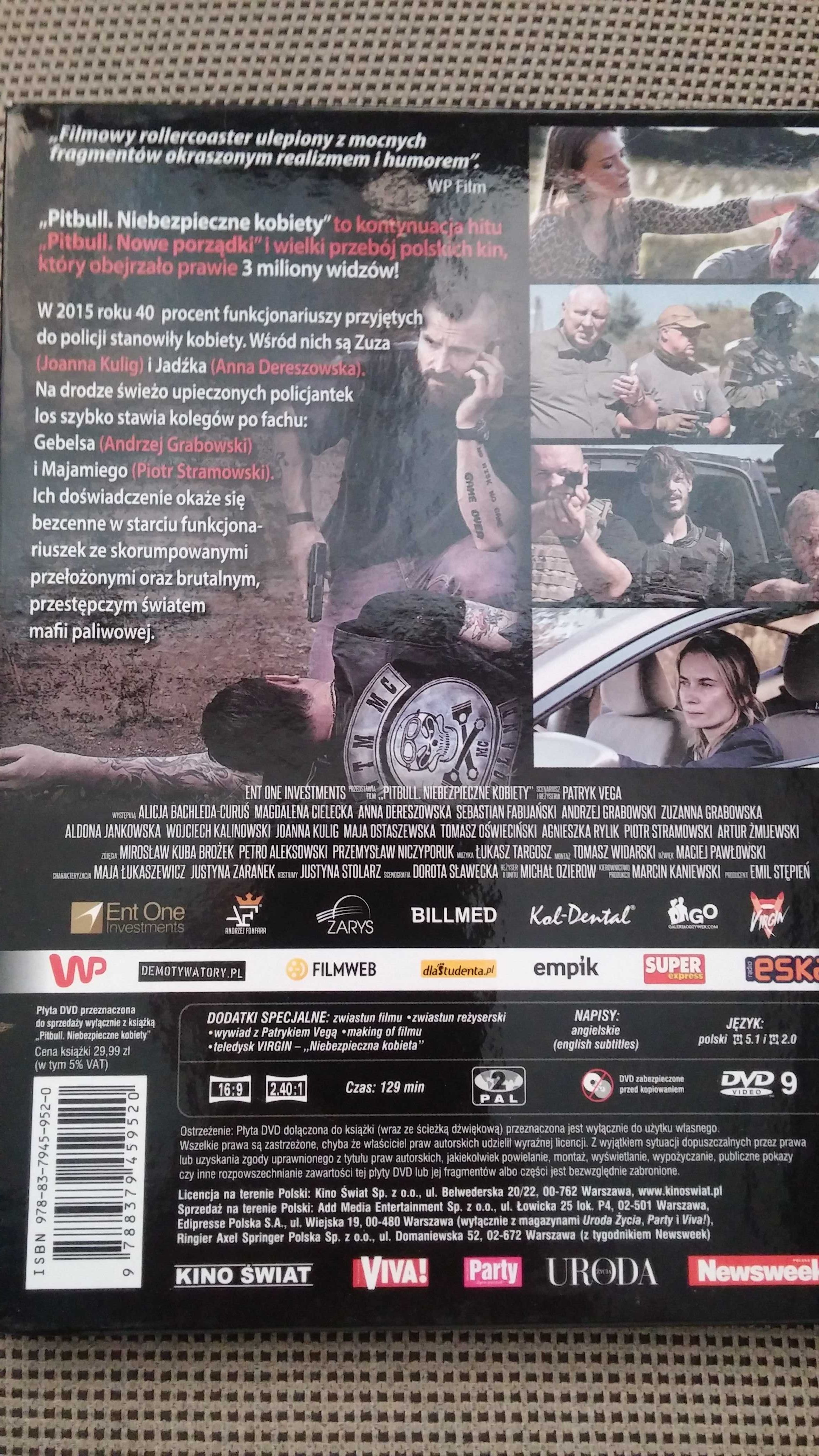 Film DVD PITBULL Niebezpieczne kobiety wydanie książkowe wysyłka