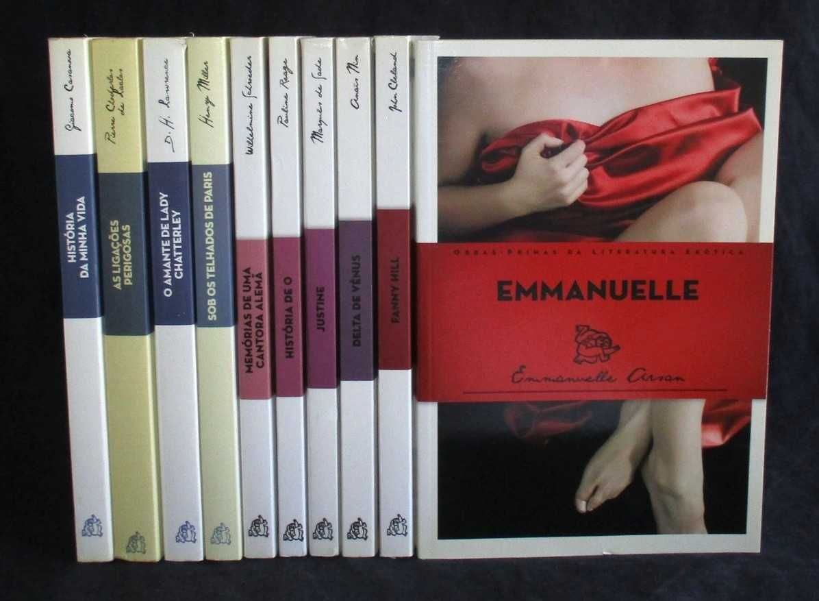 Livros Colecção Obras Primas da Literatura Erótica