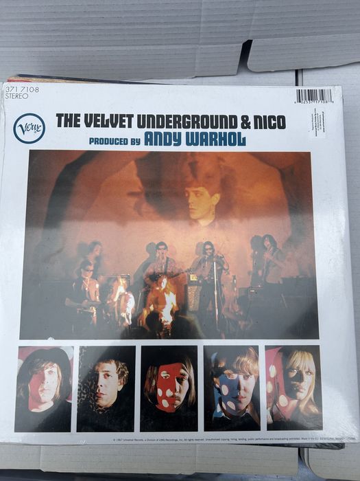 Płyta winylowa The Velvet underground and Andy Warhol folia
