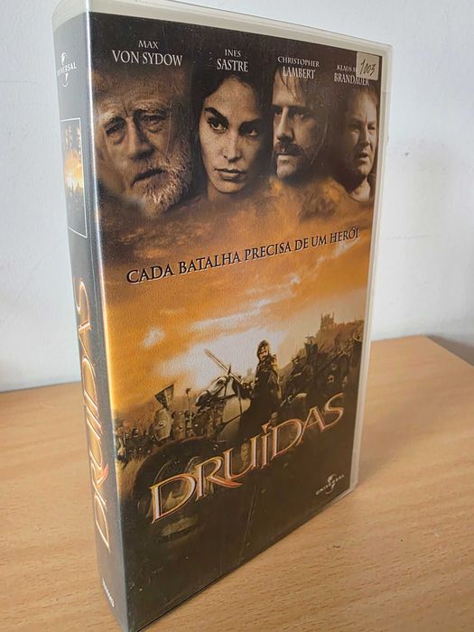 Filme em VHS "Druídas"