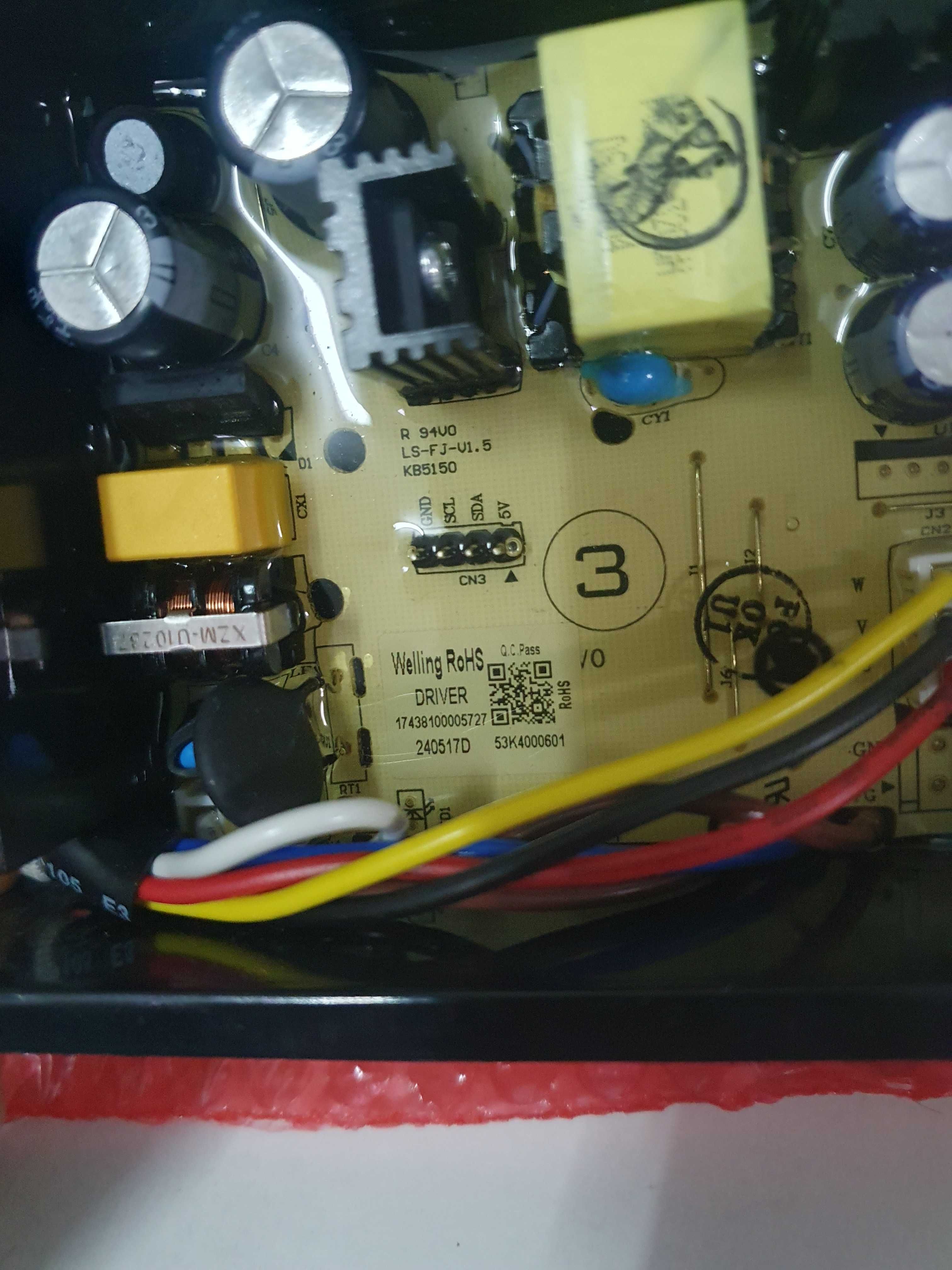 Modulo de potencia para lava e seca ref 240517D