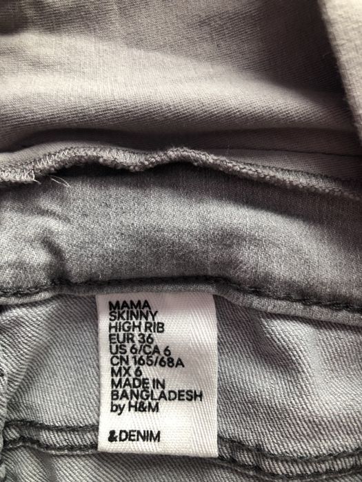 Spodnie ciążowe hm