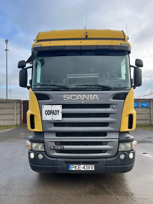 Scania R420  Hakowiec Scania