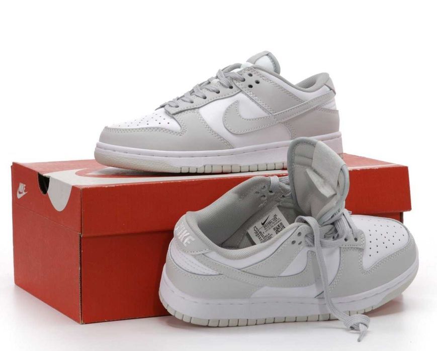Кроссовки Nike Dunk Low Retro Grey Fog 36-46 Хит Сезона! Наложка! Топ