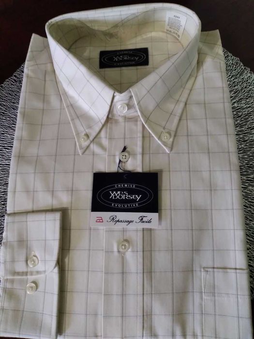 Новая мужская рубашка размер 43-44