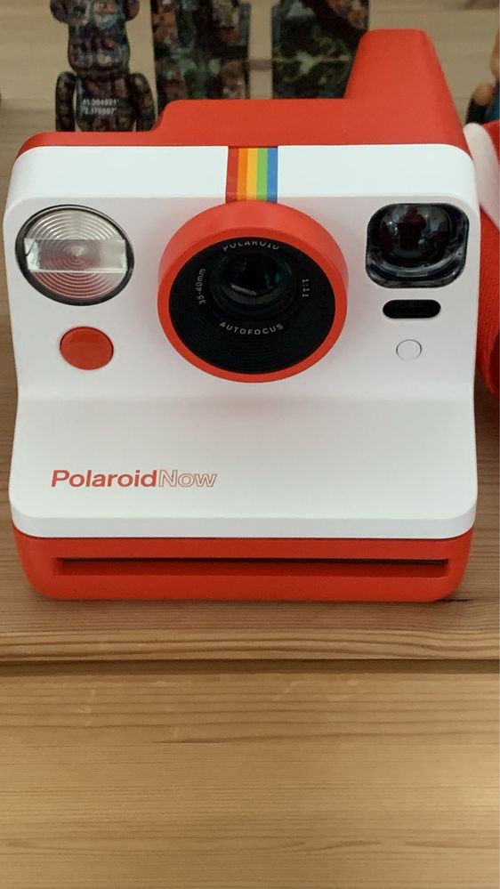 Aparat Polaroid Now I-Type Red torba