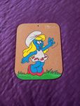 Smerfetka obrazek vintage. Smurfy