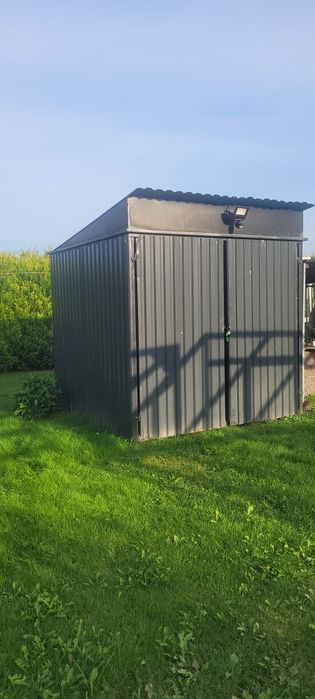 Garaż blaszany, domek gospodarczy