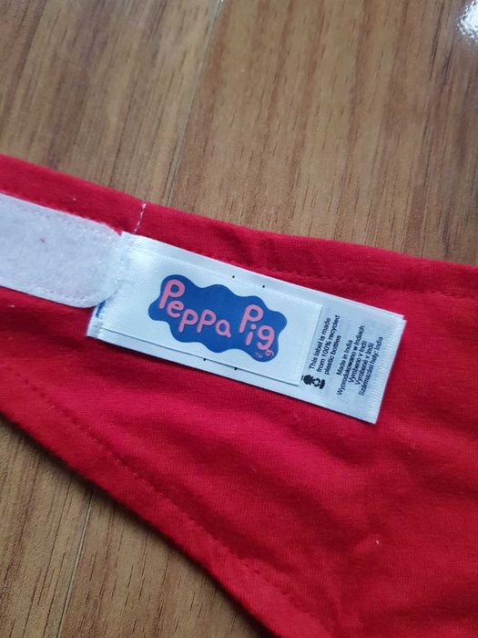 Świąteczna bandana dla psa Świnka Peppa Santa's Little Helper S-M nowa