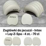 Zagłówki do jacuzzi Intex i Lay-Z-Spa 4 sztuki komplet