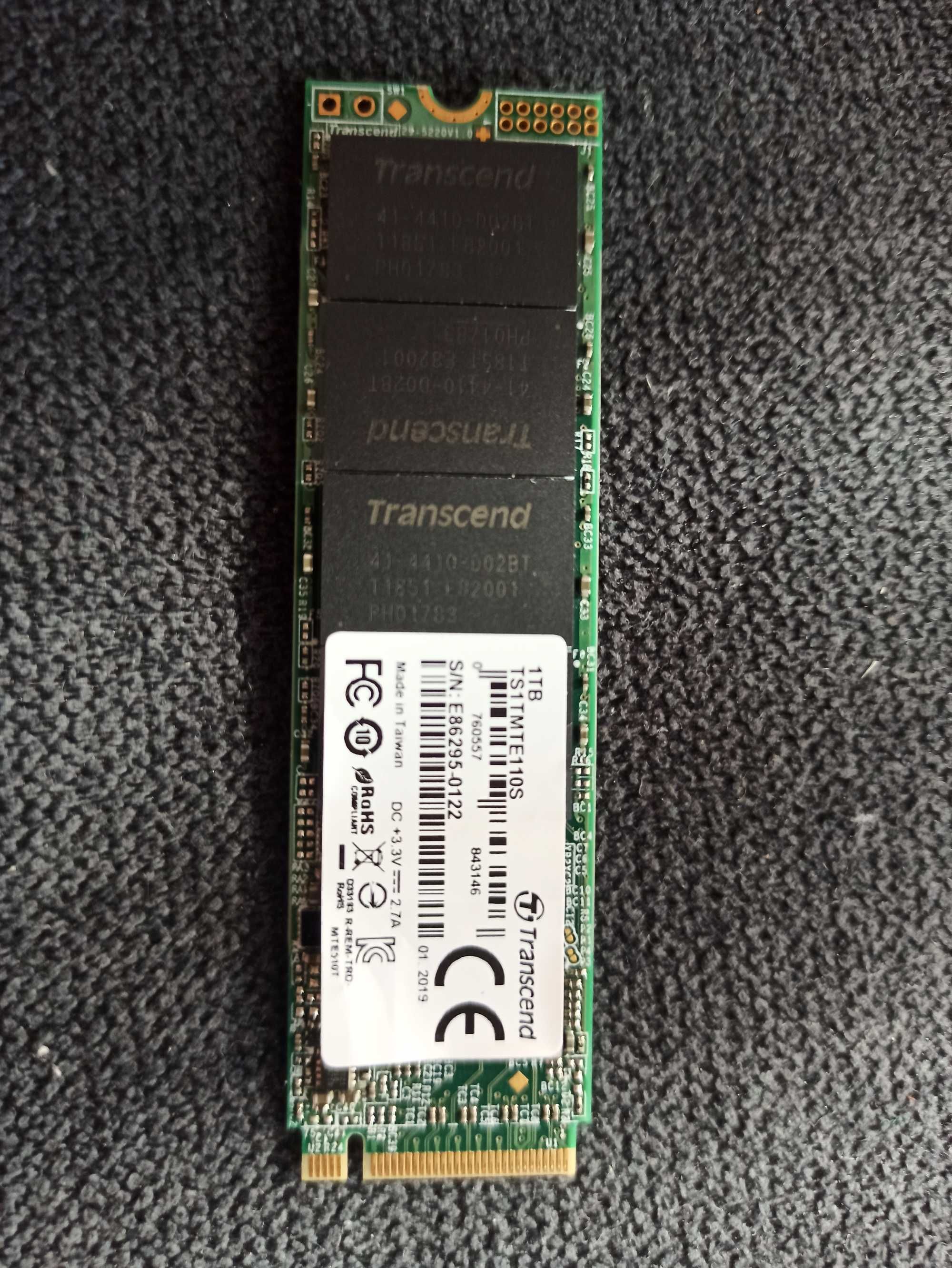 SSD TRANSCEND 110S 1TB M.2 NVMe (TS1TMTE110S) перестав знаходиться