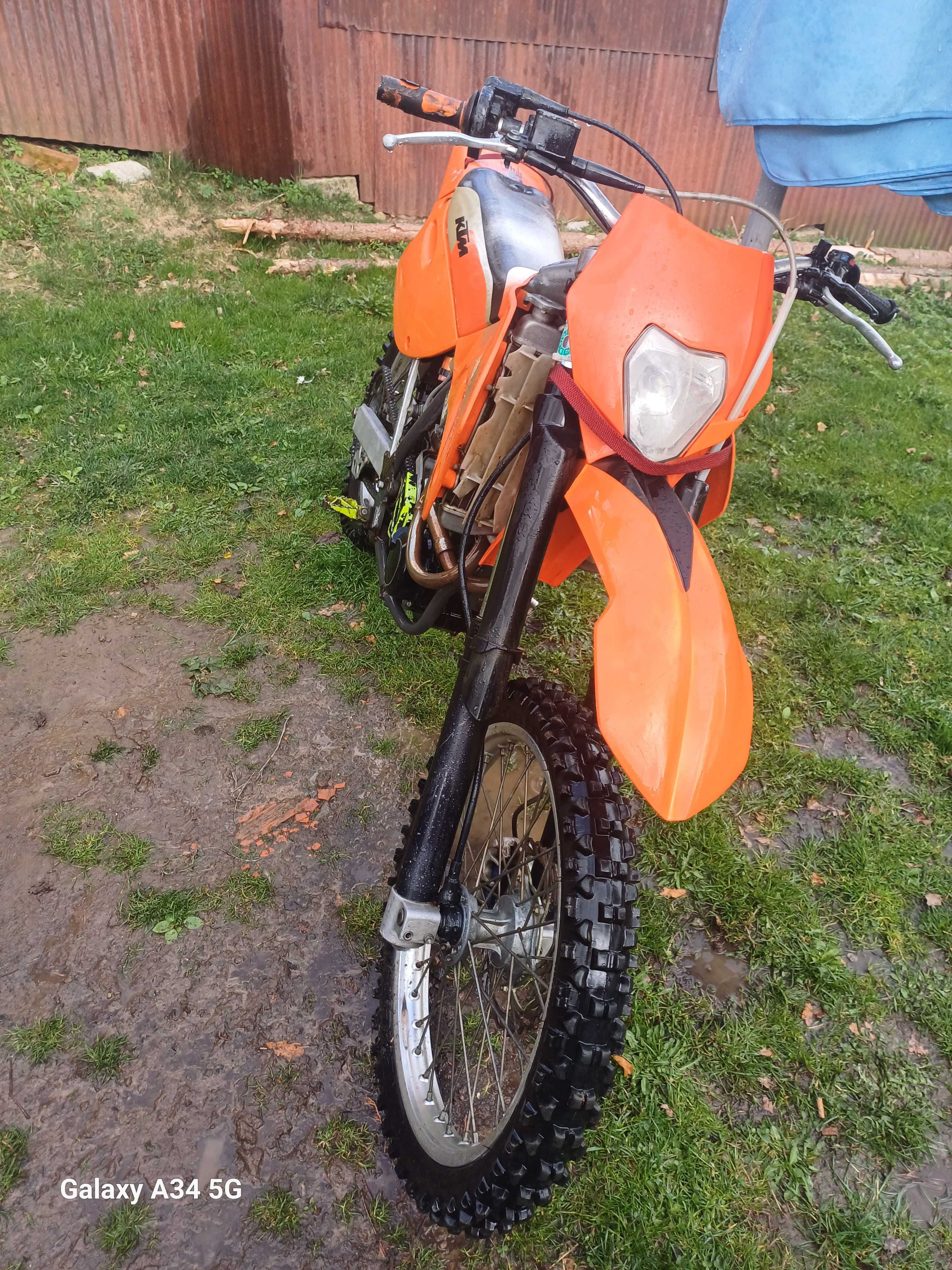 Motor KTM 400 używany w teren