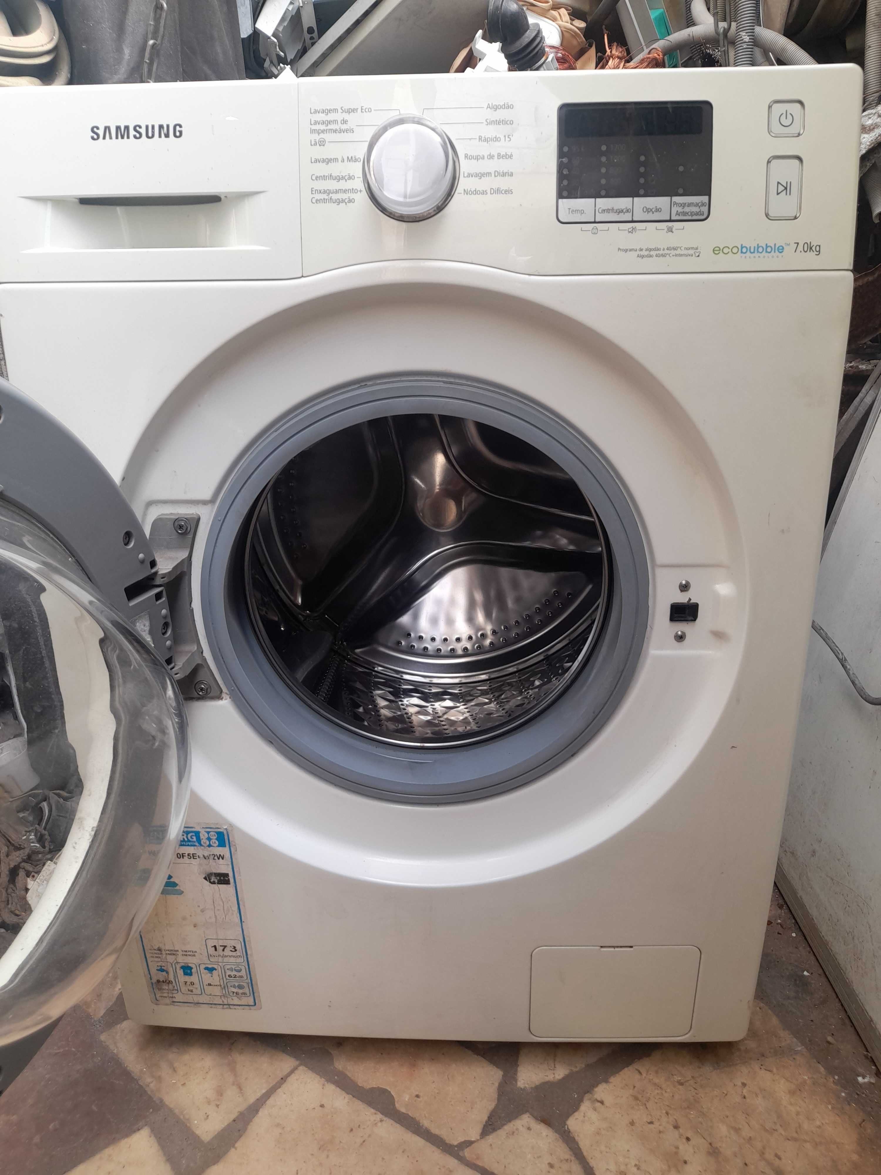 maquina de roupa Sansung 7 quilos 1200 rpm