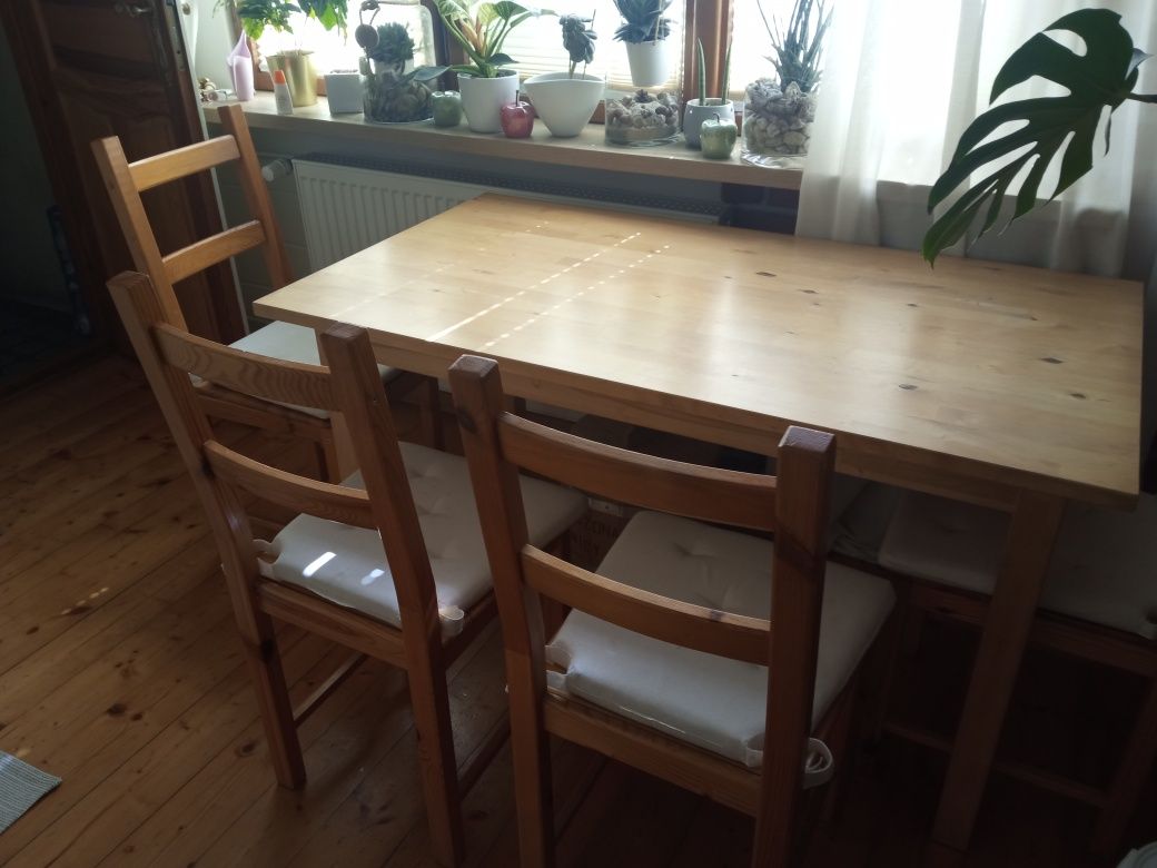 Stół kuchenny drewniany IKEA