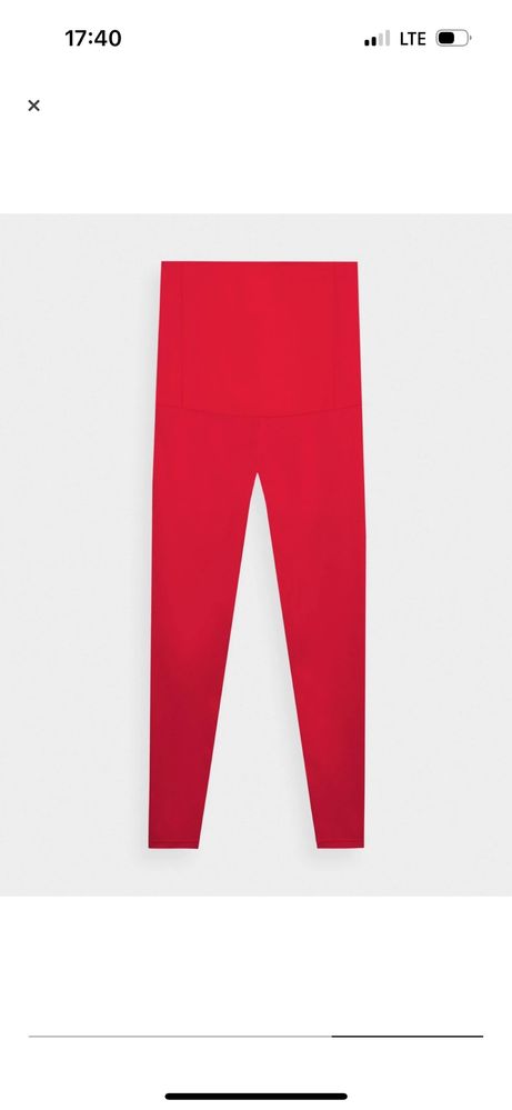 Odzież ciążowa: legginsy 4f