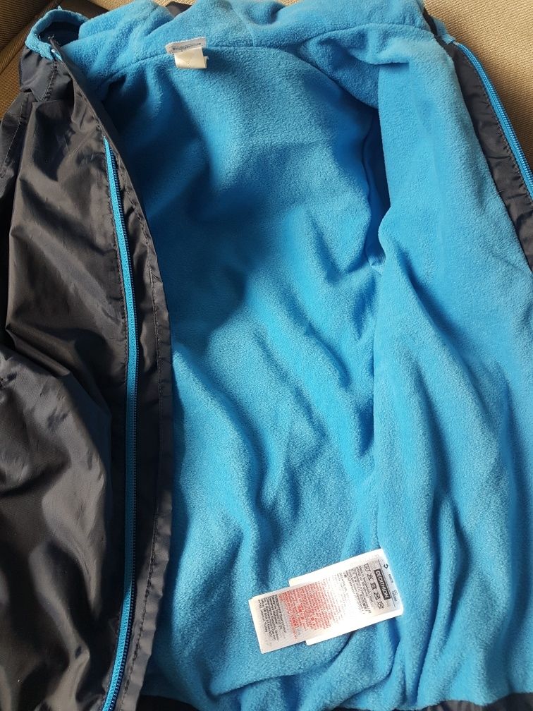 Kurtka Decathlon Quechua przeciwdeszczowa
