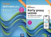 Nowa Matematyka 1 Lo Podręcznik + Karty Pracy / 2025 Z. Podstawowy