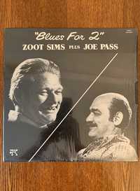 Zoot Sims Plus Joe Pass ‎– Blues For 2, виниловый диск