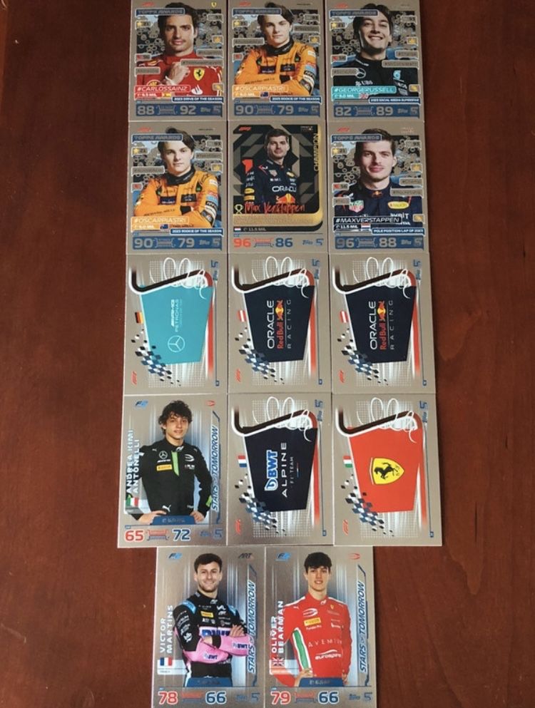 F1 Topps Turbo Attax 2024