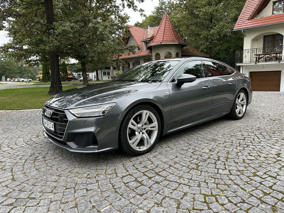 Wynajem Audi A7 50 tdi C8 S-Line Full wyposażony !!!