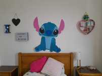 Adesivo gigante 1 metro Stitch eva