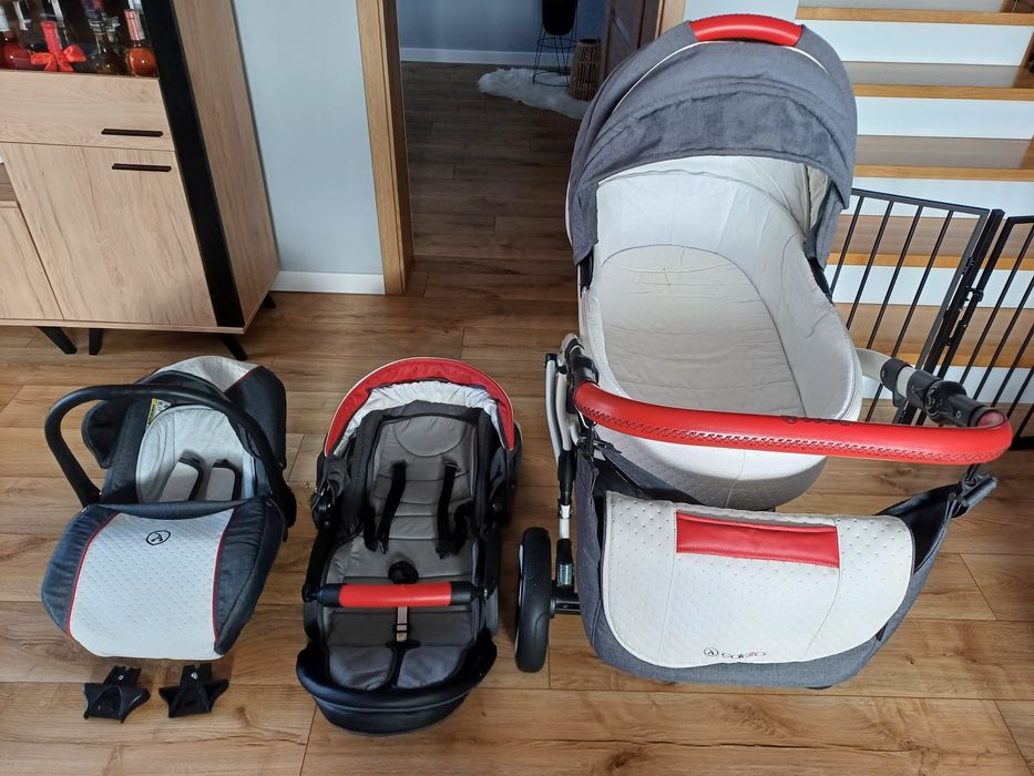 Wózek Coletto Florino carbon 3w1