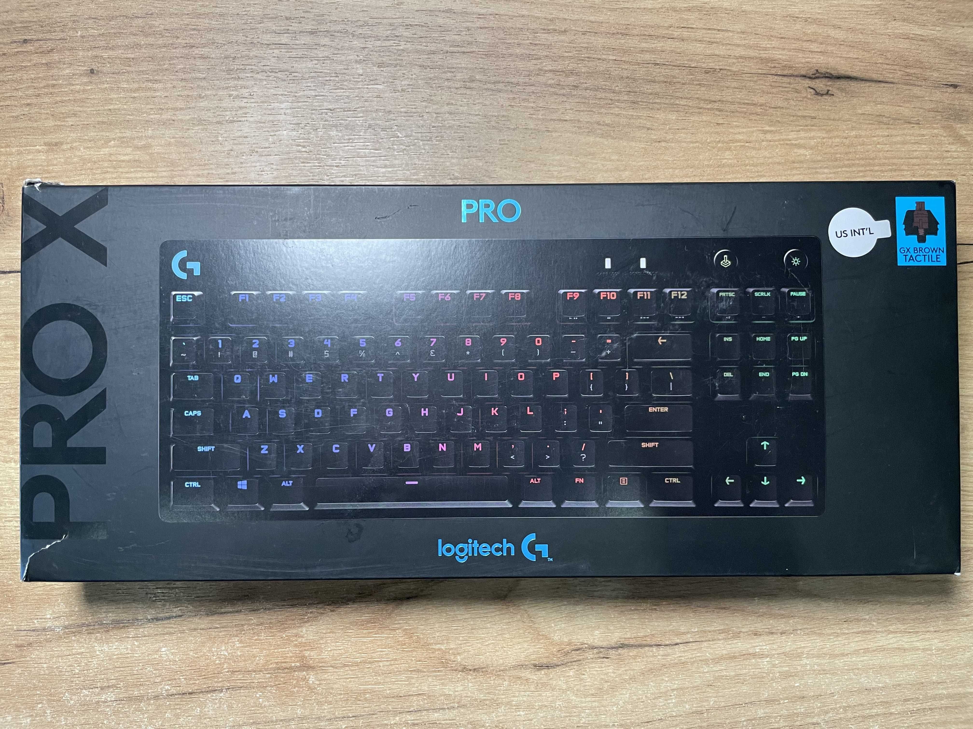 Клавіатура Logitech G PRO RGB GX Tactile стан дуже гарний