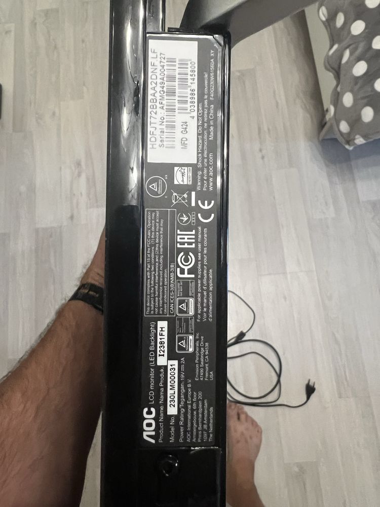 Монітор AOC 23 2381 fh