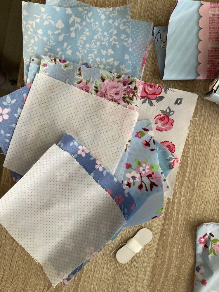 Zestaw diy patchwork do prac ręcznych poduszka