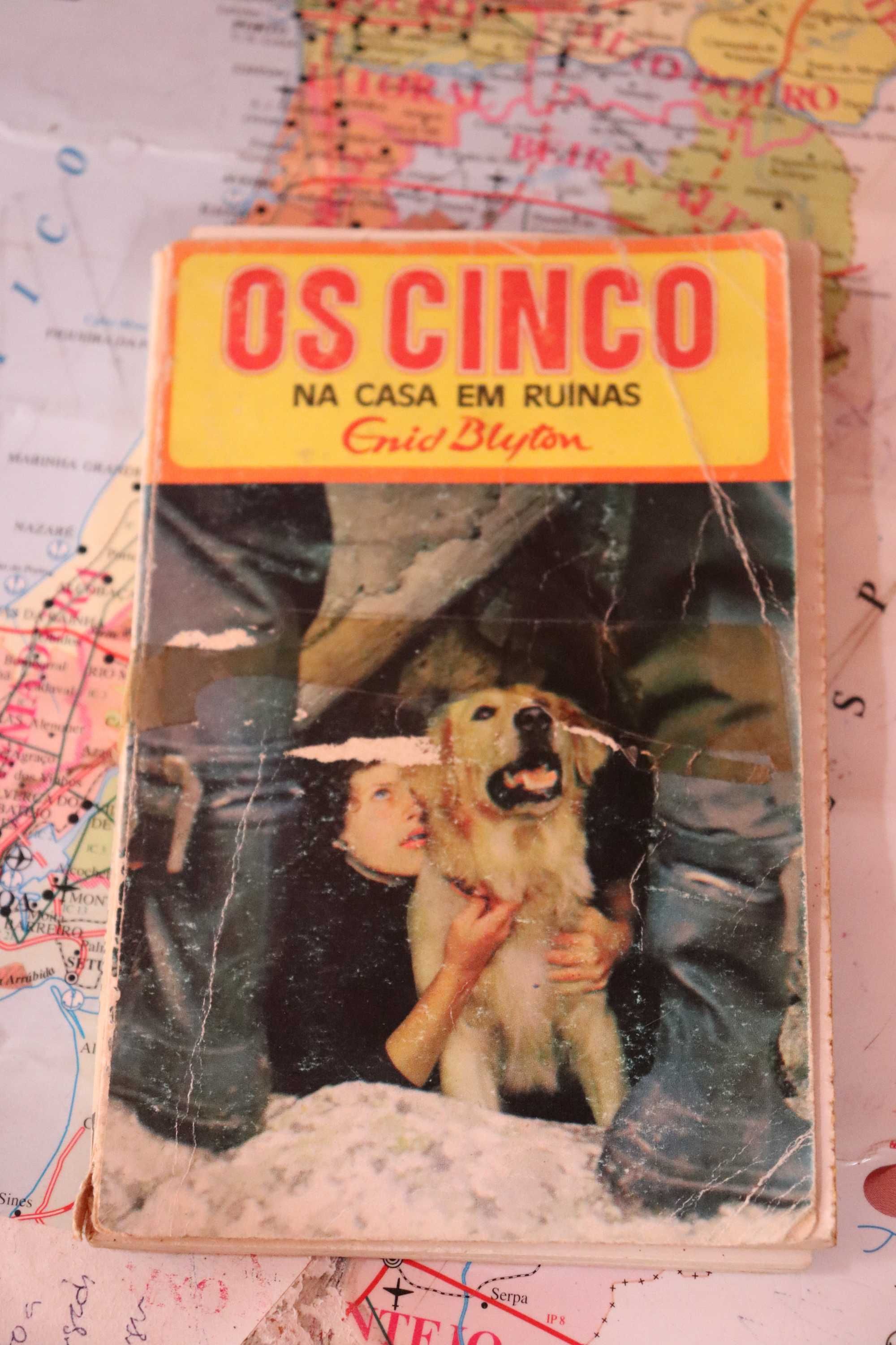 Vários livros "Os Cinco"