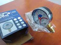 Термоманометр 10бар и до 120градусов для отопления 1/2дюйма