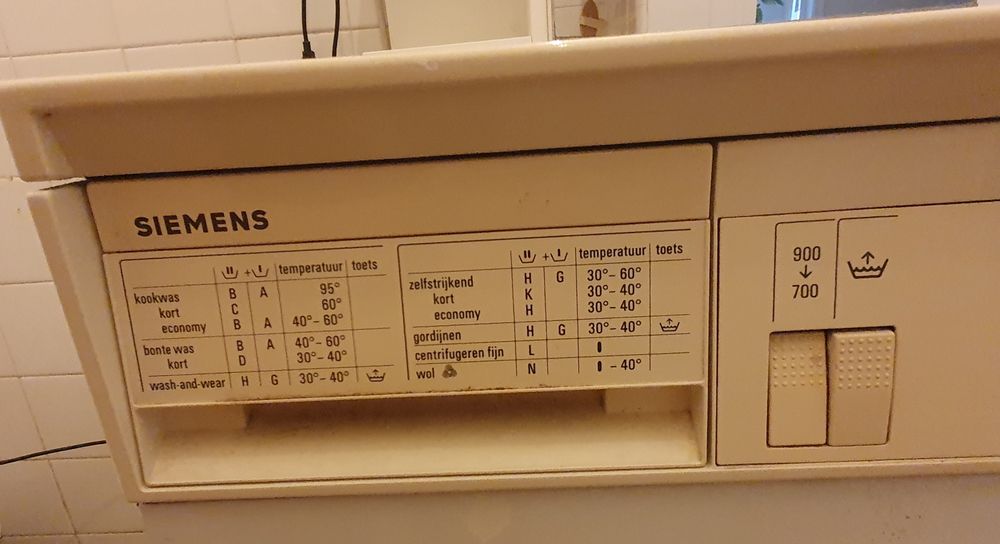 Máquina lavar roupa Siemens