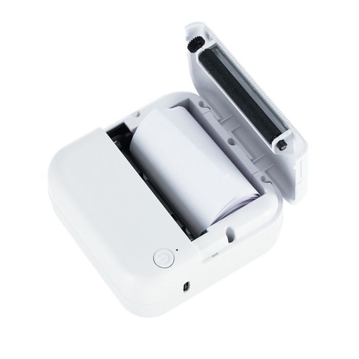 Drukarka Mini Termiczna do Zdjęć Etykiet Przenośna Kabel USB Papier