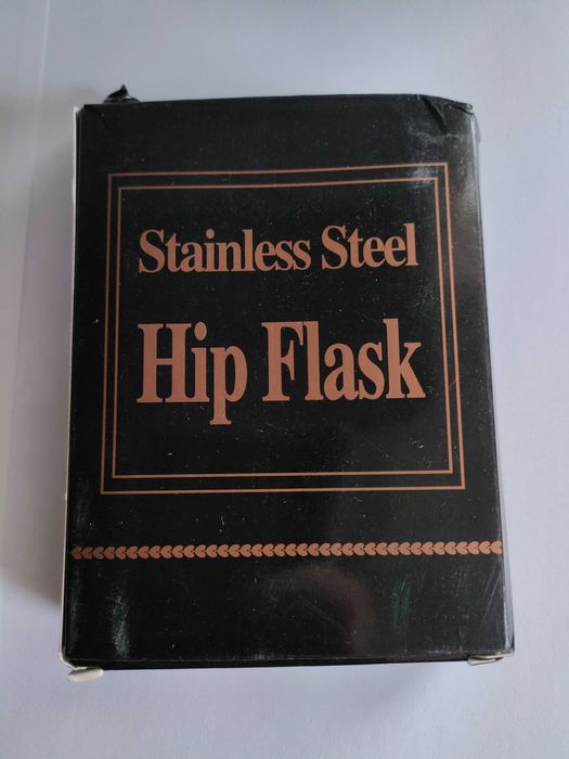 Piersiówka Jack Daniels whiskey srebrna prezent 235ml