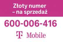 Złoty numer T-Mobile – 600.006.416 – na sprzedaż