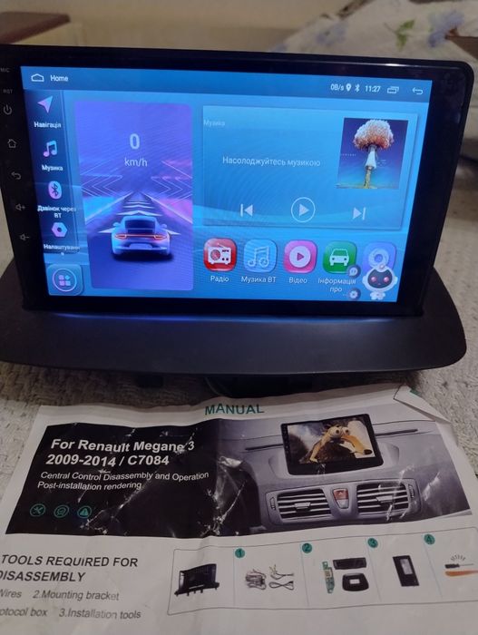 Штатна магнітола Renault Megane  3 2009-2014 android 15 2/64