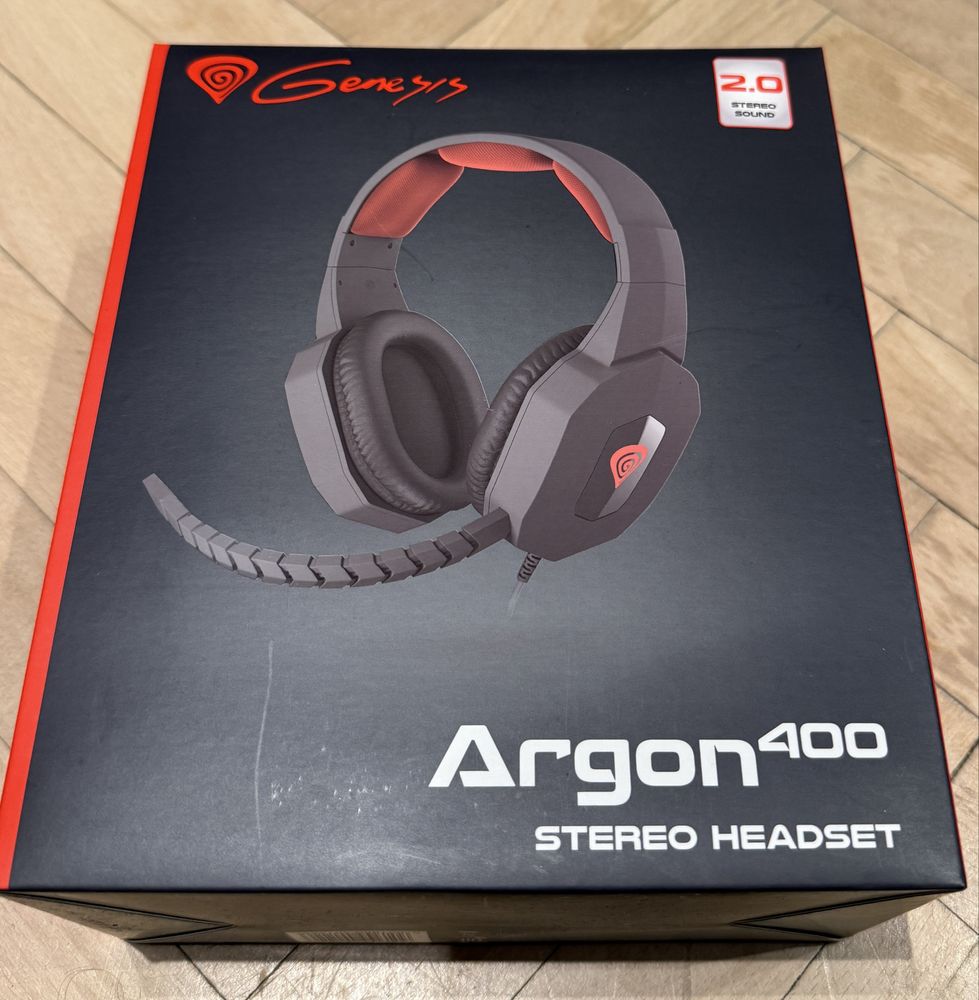 Słuchawki gamingowe Genesis Argon 400 NOWE!